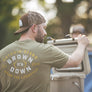 Brown It's Down Tee