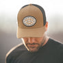 Brown It's Down Mesh Back