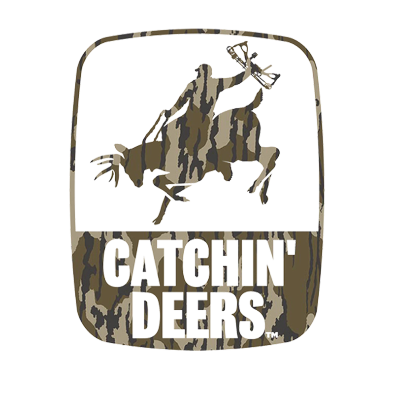 Mossy Oak Vinyl Decal CATCHIN' DEERS