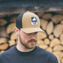 Catchin Deers giddy up hat grey tan black