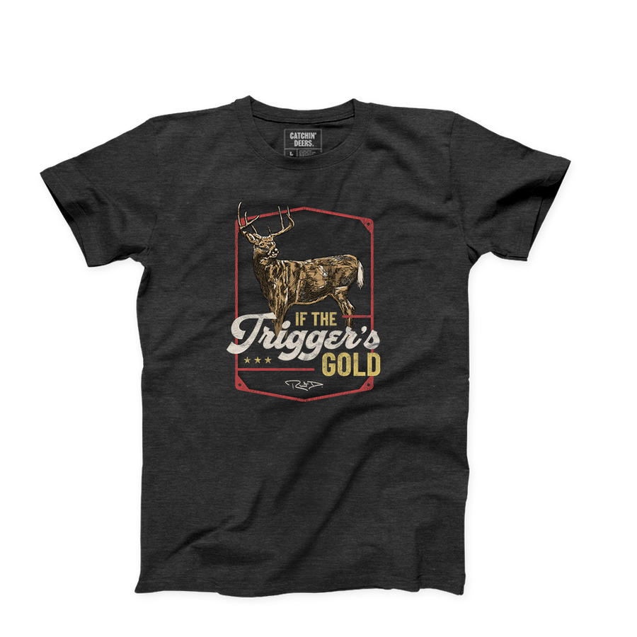 Triggers Gold Buck Tee