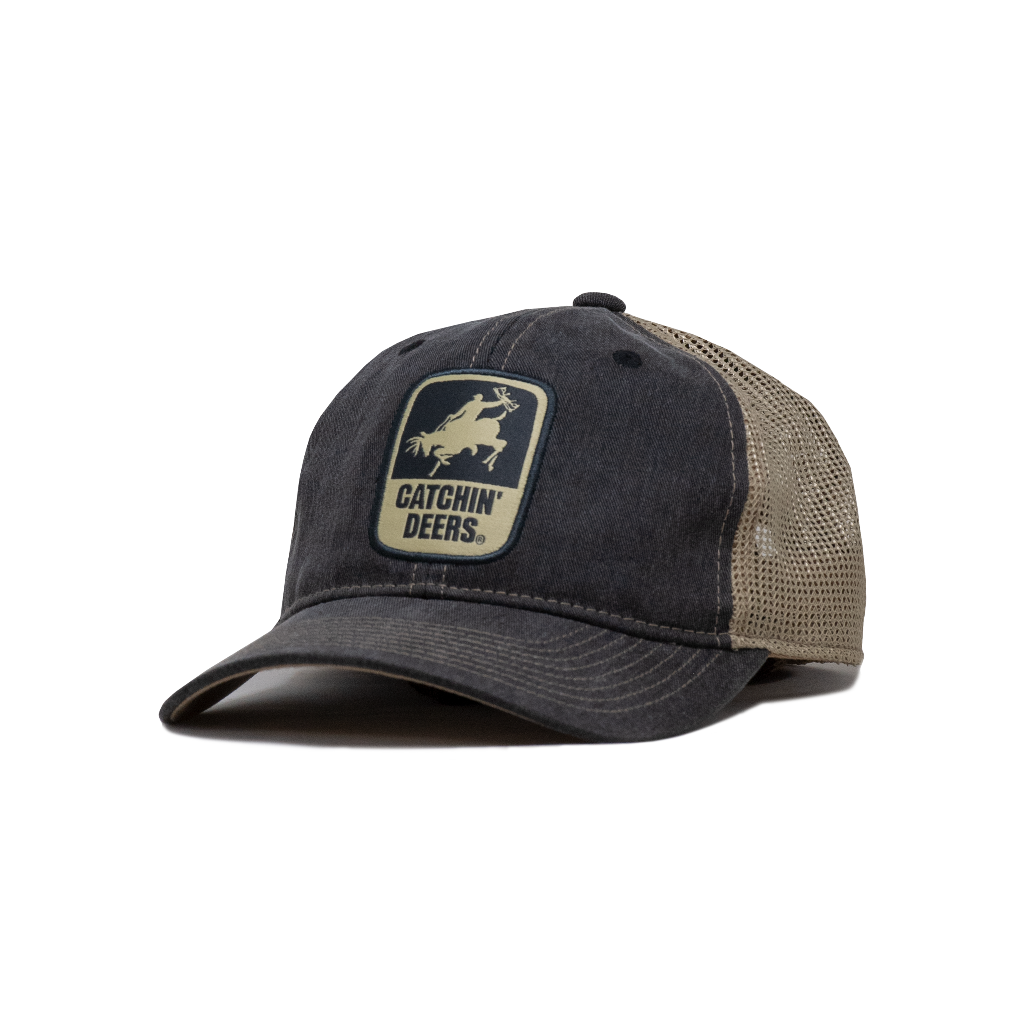 帽子 S lace up hunting cap theredthread S lace up hunting cap theredthread（Running Deer 6-Panel Wax