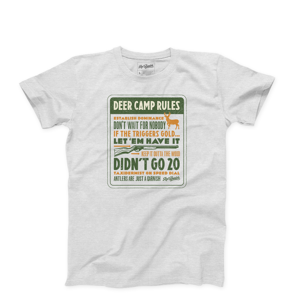 Camp Rules Tee – CATCHIN\' DEERS